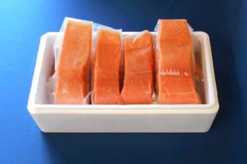 Fresh Wild Alaskan Alaskan King Salmon - Boxed