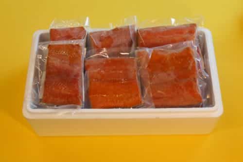 Hot Smoked Silver Salmon - Boxed