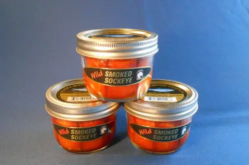 Smoked Sockeye Salmon Jars