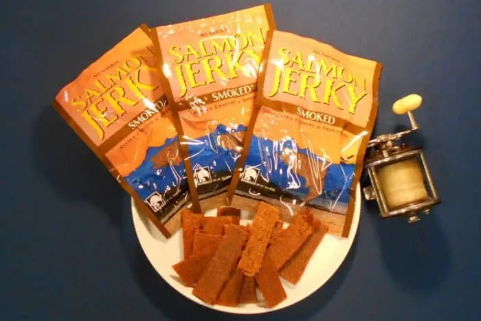 Salmon Jerky Smoked