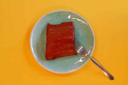 Smoked Wild Alaskan King Salmon - Plated